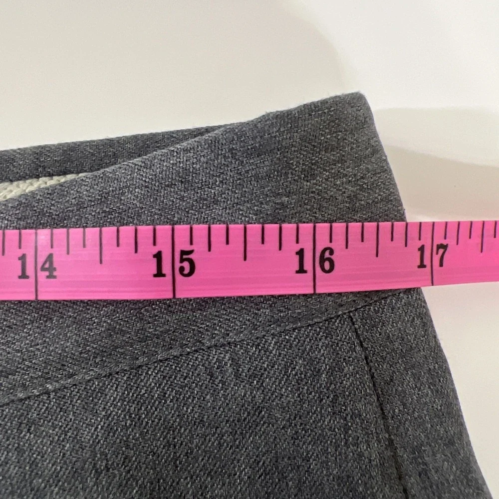 VTG ‎ 70s Jaymar SANSABELT Dress Pants Mens Gray  Size 34 See Measurements